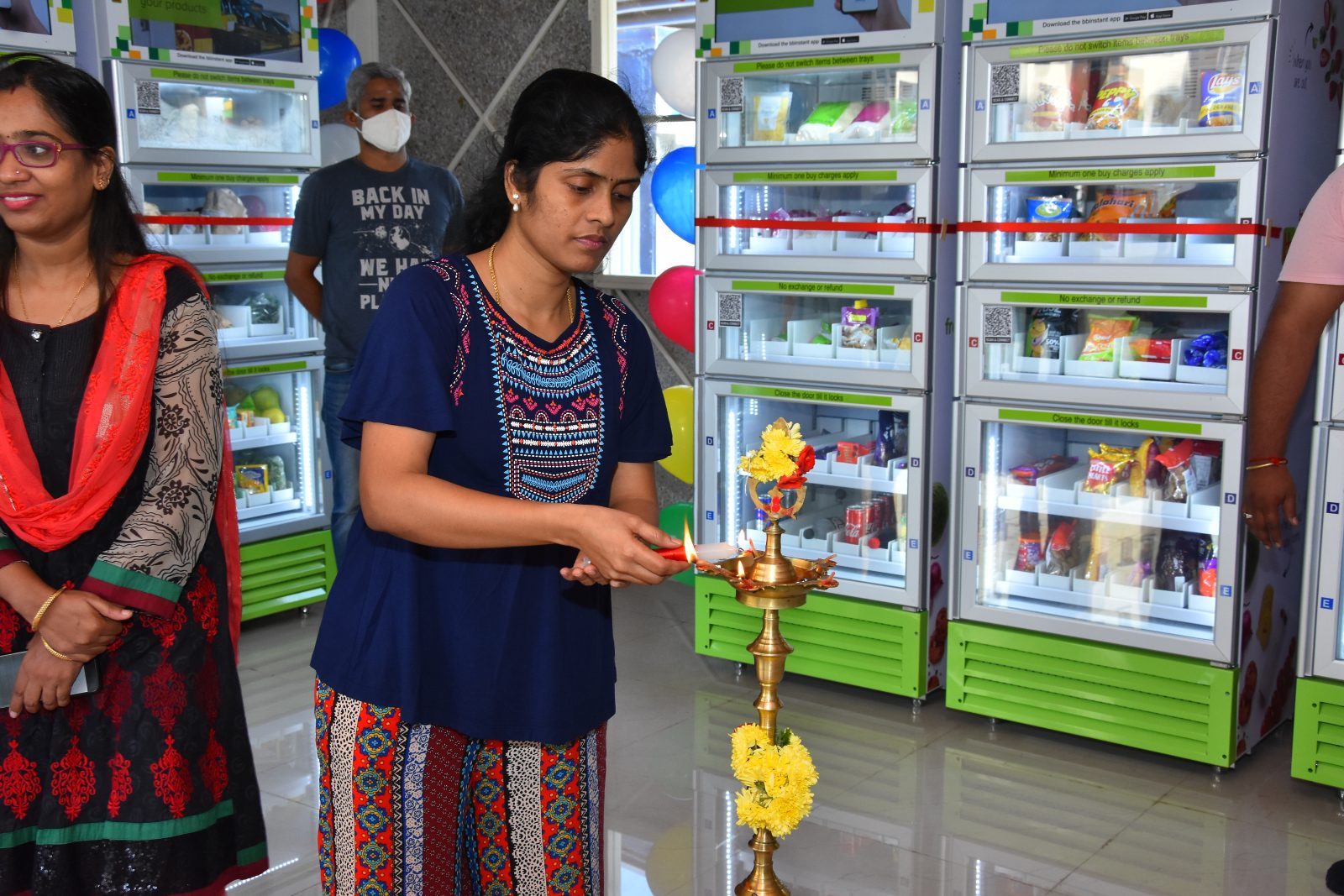 Big Basket Concierge Store Launch Guesture Coliving in Electronic
