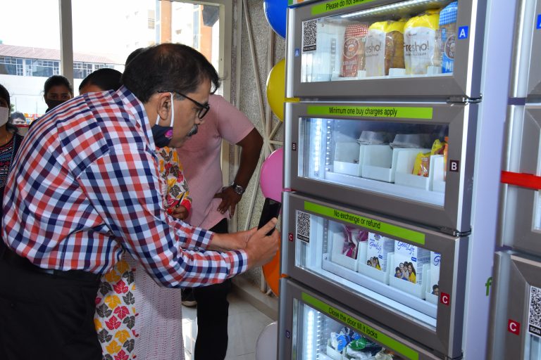 Big Basket Concierge Store Launch Guesture Coliving in Electronic